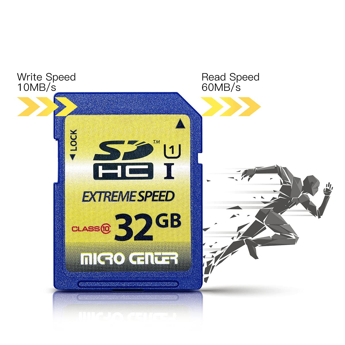 INLAND 32GB Class 10 SDHC Flash Memory Card Standard Full Size SD Card USH-I U1 Trail Camera by Micro Center (2 Pack) - Image 3