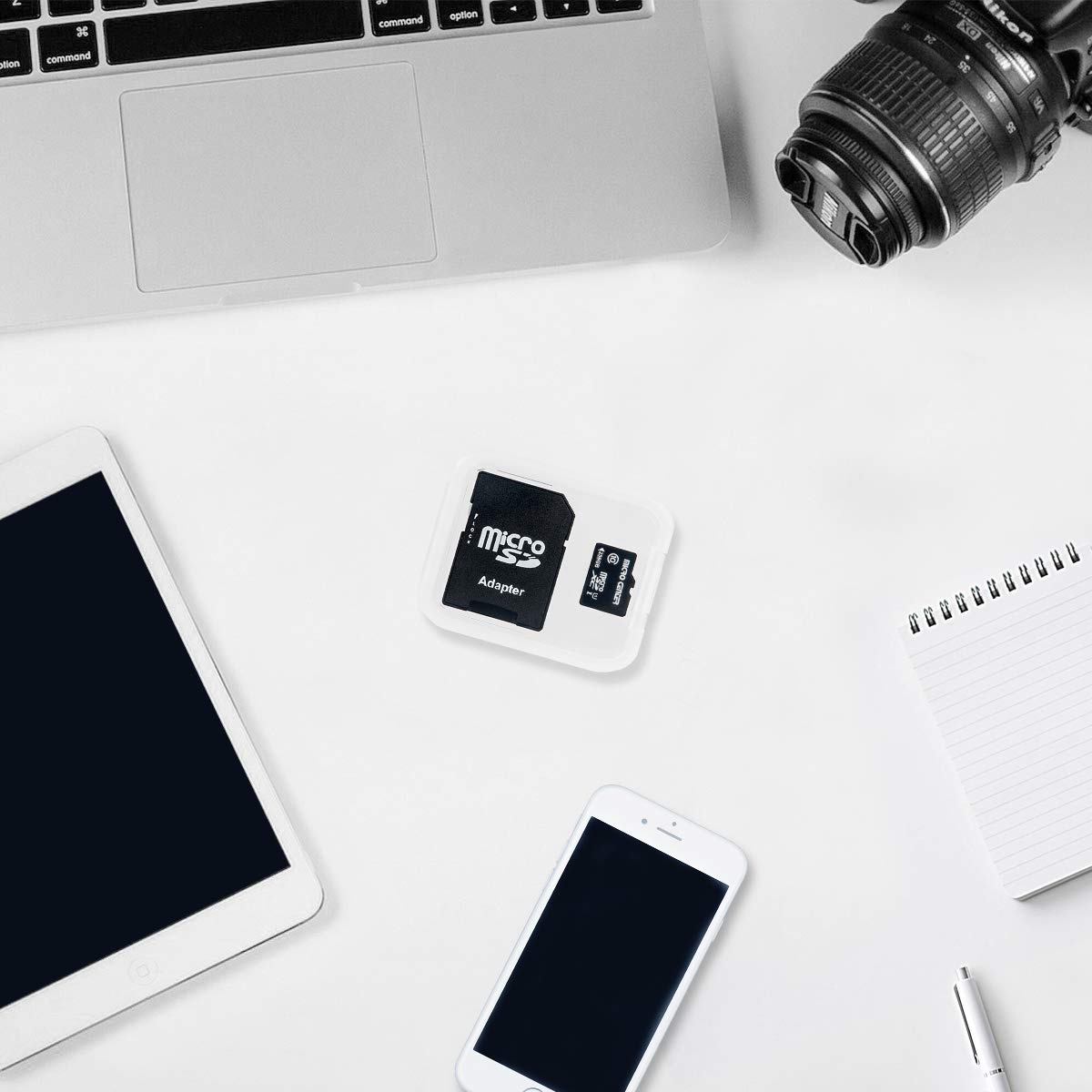 INLAND Micro Center 256GB Class 10 MicroSDXC Flash Memory Card with Adapter for Mobile Device Storage Phone, Tablet, Drone & Full HD Video Recording - 80MB/s UHS-I, C10, U1 (1 Pack) - Image 5