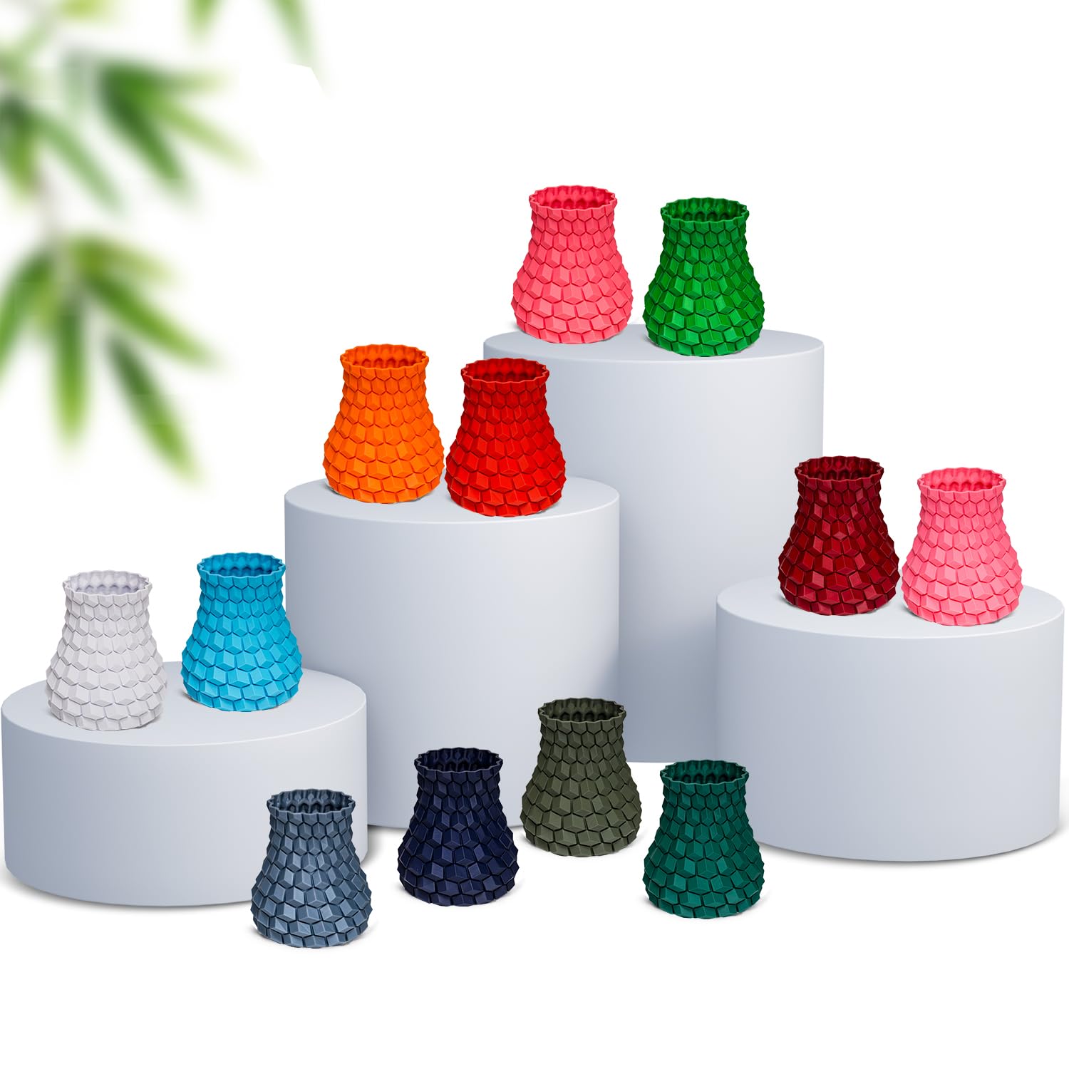 Inland PLA Filament 1.75mm Black 1KG, 3D Printer Filament Dimensional Accuracy +/- 0.02mm, 1kg Spool (2.2lbs) Fits Most FDM 3D Printers (Coal Black, 1 Pack) - Image 7