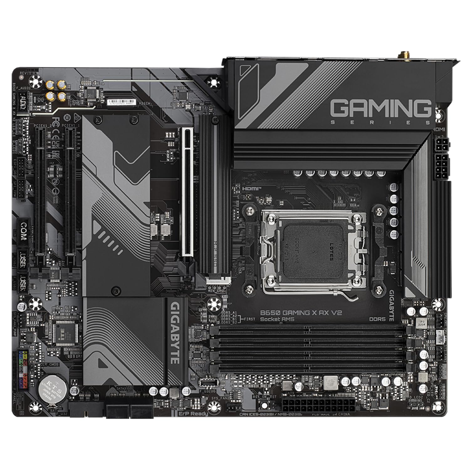 Micro Center AMD Ryzen 7 9700X CPU Processor Bundle with GIGABYTE B650 Gaming X AX V2 Motherboard - Image 6