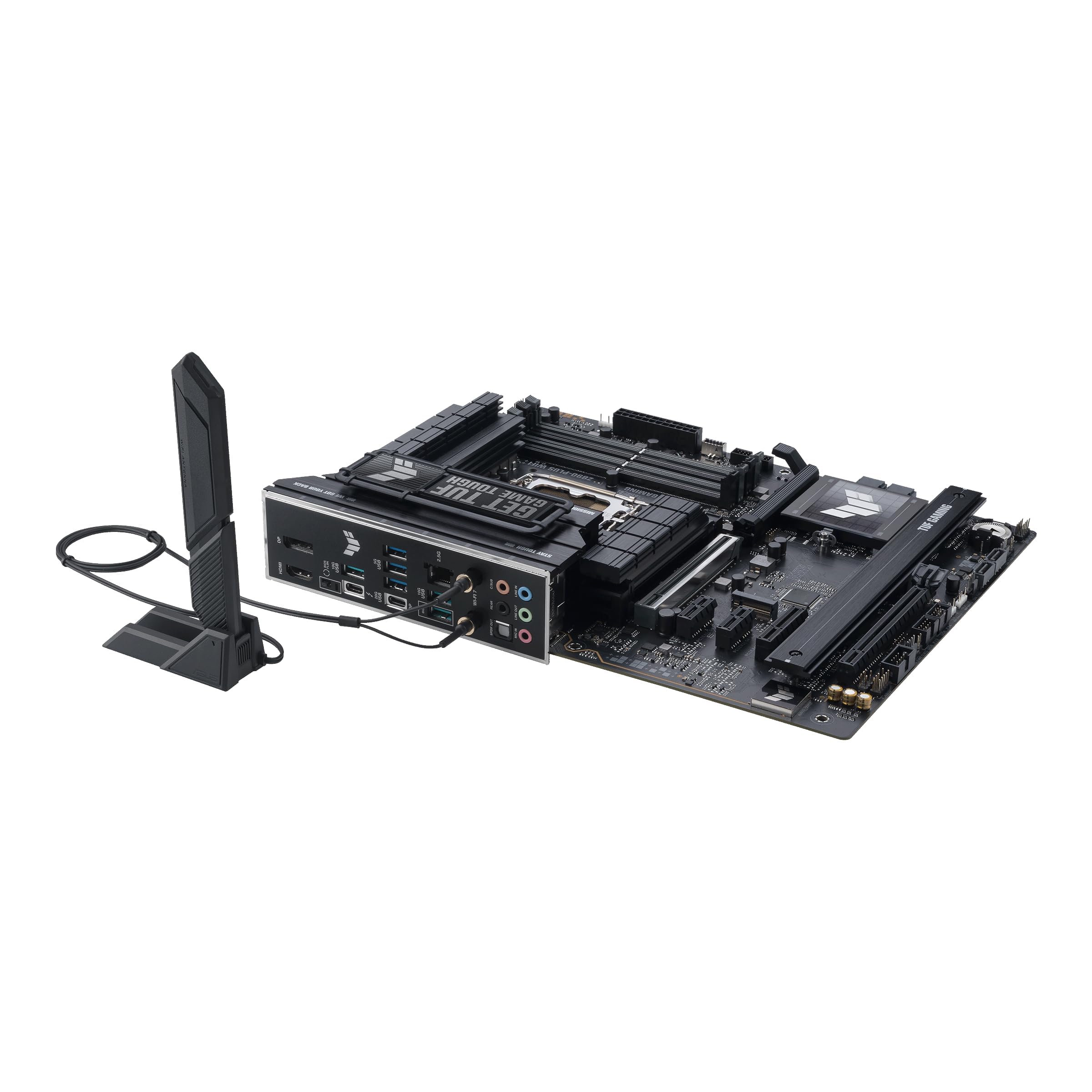 Micro Center CPU Motherboard Combo - Intel Core Ultra 7 265K 20-Cores Unlocked Desktop Processor with Asus Tuf Gaming Z890-Plus WiFi LGA 1851 ATX Motherboard - Image 8